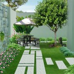 Trồng cây xanh trong vườn phù hợp phong thủy