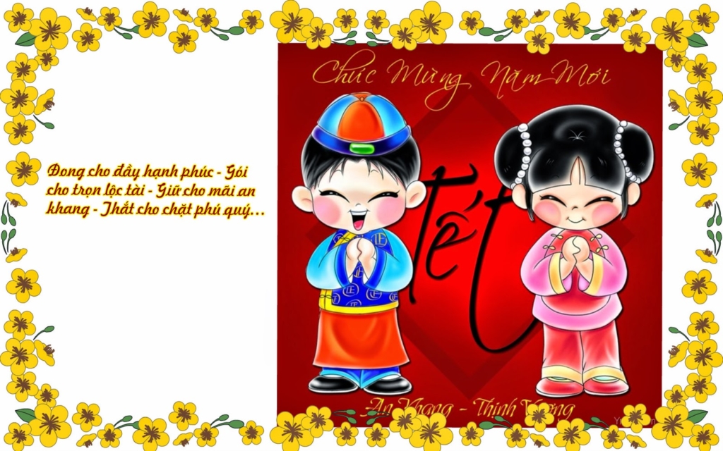 Những câu chúc tết cho người thân yêu ông bà, bố mẹ, anh chị