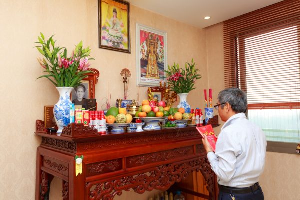 Thiết kế bàn thờ phù hợp