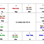 Ý nghĩa cơ bản các cung trong Tử vi