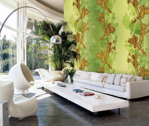 Gia chủ mệnh Mộc nên sử dụng gam màu xanh đen hoặc màu xanh để mang lộc lá vào nhà (ảnh minh họa)