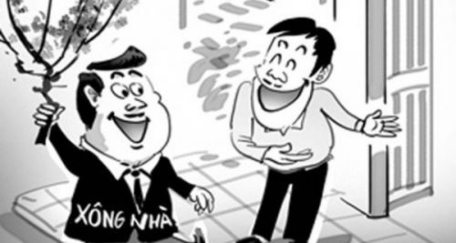 Xông nhà là tục lệ không thể thiếu của người Việt nam (ảnh minh họa)