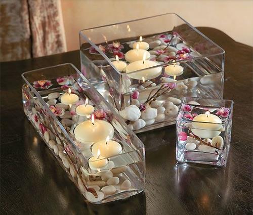 Gia chủ có thể kết hợp tất cả 5 yếu tố ngũ hành trong việc đốt nến hợp phong thủy. Năm yếu tố đó chính là Kim, Thủy, Mộc, Hỏa, Thổ (ảnh minh họa).